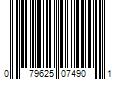 Barcode Image for UPC code 079625074901