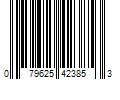 Barcode Image for UPC code 079625423853