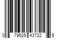 Barcode Image for UPC code 079625437225