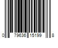 Barcode Image for UPC code 079636151998