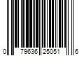 Barcode Image for UPC code 079636250516