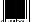 Barcode Image for UPC code 079639000057