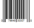 Barcode Image for UPC code 079649000078