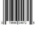 Barcode Image for UPC code 079656049725