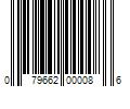 Barcode Image for UPC code 079662000086