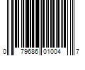 Barcode Image for UPC code 079686010047