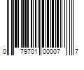 Barcode Image for UPC code 079701000077