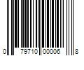 Barcode Image for UPC code 079710000068