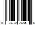 Barcode Image for UPC code 079720000058