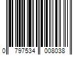 Barcode Image for UPC code 0797534008038