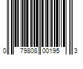 Barcode Image for UPC code 079808001953