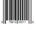 Barcode Image for UPC code 079813000118