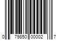 Barcode Image for UPC code 079850000027