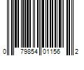 Barcode Image for UPC code 079854011562