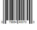 Barcode Image for UPC code 079854400700