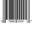 Barcode Image for UPC code 079860000017