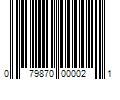 Barcode Image for UPC code 079870000021