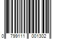 Barcode Image for UPC code 0799111001302