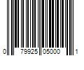 Barcode Image for UPC code 079925050001