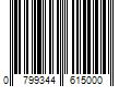 Barcode Image for UPC code 0799344615000