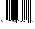 Barcode Image for UPC code 079976394949