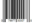 Barcode Image for UPC code 079977000078