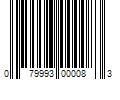 Barcode Image for UPC code 079993000083