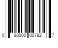 Barcode Image for UPC code 080000007827