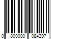 Barcode Image for UPC code 0800000084297