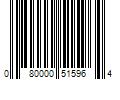 Barcode Image for UPC code 080000515964