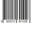 Barcode Image for UPC code 0800010601026