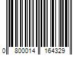 Barcode Image for UPC code 0800014164329