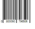 Barcode Image for UPC code 0800090796506