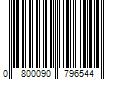 Barcode Image for UPC code 0800090796544