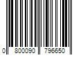 Barcode Image for UPC code 0800090796650