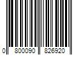 Barcode Image for UPC code 0800090826920