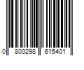 Barcode Image for UPC code 0800298615401