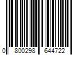 Barcode Image for UPC code 0800298644722