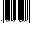 Barcode Image for UPC code 0800298742060