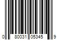 Barcode Image for UPC code 080031053459