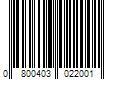 Barcode Image for UPC code 08004030220089