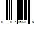 Barcode Image for UPC code 080044010708