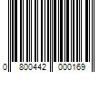 Barcode Image for UPC code 0800442000169