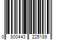 Barcode Image for UPC code 0800443225189