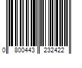 Barcode Image for UPC code 0800443232422