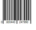 Barcode Image for UPC code 0800443247990