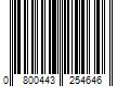 Barcode Image for UPC code 0800443254646