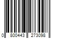 Barcode Image for UPC code 0800443273098