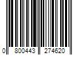 Barcode Image for UPC code 0800443274620