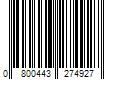 Barcode Image for UPC code 0800443274927